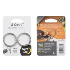 SPC39804 - Nite Ize Anneau porte clef O-Series Acier par 2