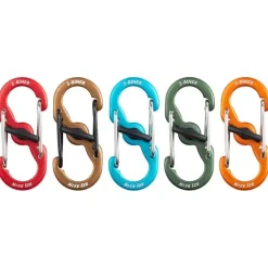 SPC19164 - Nite Ize Assortiment de 5 S-Biners Microlock aluminium