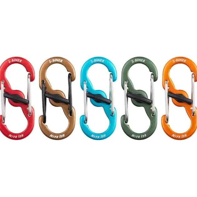 SPC19164 - Nite Ize Assortiment de 5 S-Biners Microlock aluminium