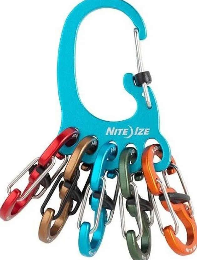 SPC32686 - NITE IZE BigFoot Locker KeyRack Aluminium Couleurs Assorties