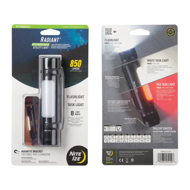 SPC35465 - Nite Ize Lampe rechargeable utilitaire Radiant