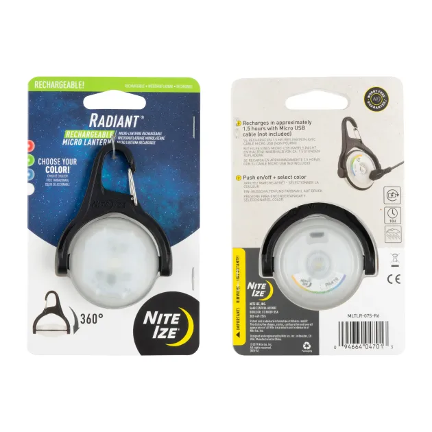 SPC35472 - Nite Ize Micro lanterne rechargeable Disc-O