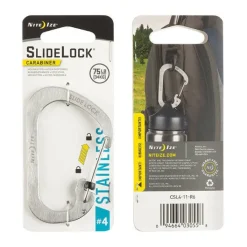 SPC12890 - Nite Ize Mousqueton Slidelock N° 4 Acier