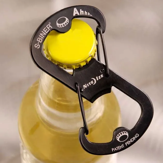 SPC07363 - Nite Ize S-Biner Ahhh décapsuleur acier