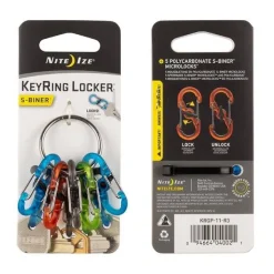 SPC16946 - Nite Ize S-Biner KeyRing Locker