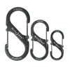 SPC14734 - Nite Ize S-Biner Slidelock Set N° 2, N° 3, N° 4 Acier Noir