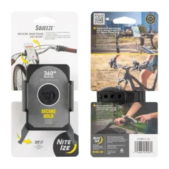 SPC33029 - Nite Ize Support téléphone rotatif noir pour guidon Squeeze