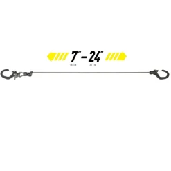 SPC45120 - NITE IZE Tendeur with CamJam SlideLock - Aluminum - Black