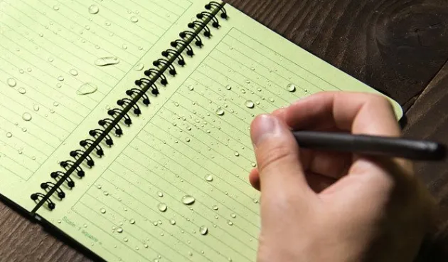 SPC15008 - RITE IN THE RAIN 973 All-Weather Notebook 11,7x17,8cm OLIVE