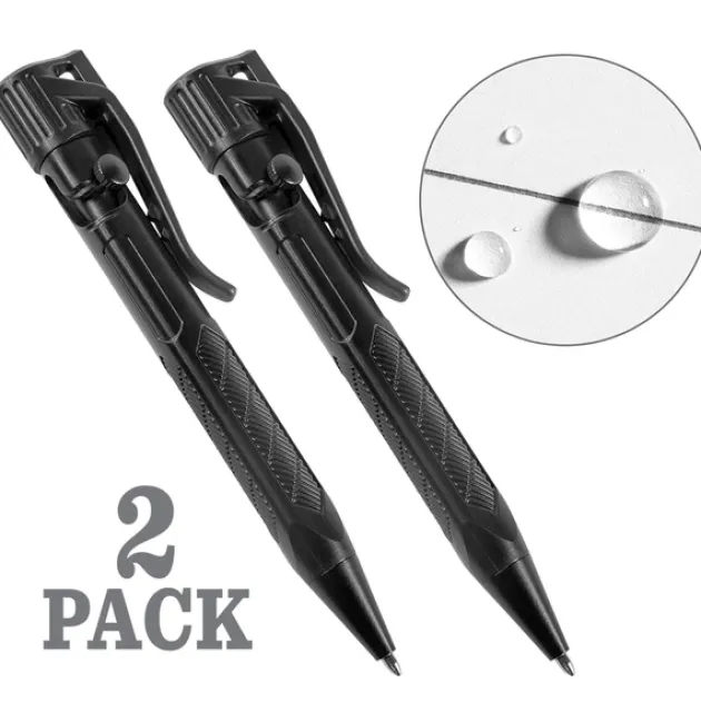 SPC43997 - RITE IN THE RAIN 20K-2 Mini Bolt Action Waterproof Pen 2pcs BLACK