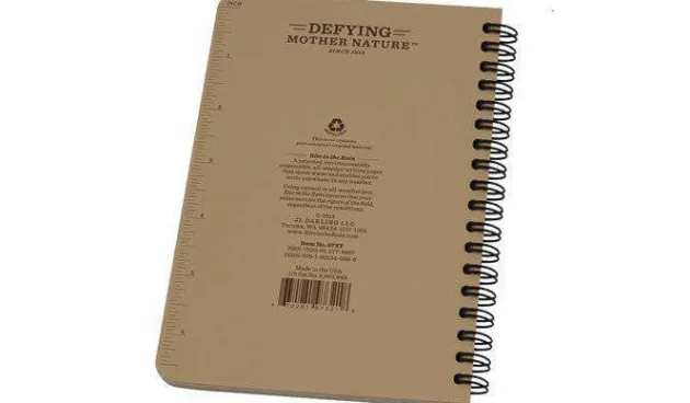 SPC12427 - RITE IN THE RAIN 973T 11,7x17,8cm Carnet Tout Temps 64 pages TAN