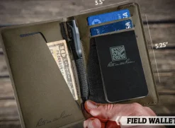 SPC42680 - RITE IN THE RAIN Waterproof Monsoon Field Wallet - Olive/Black P971-M