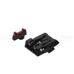 SPF16GL - LPA Adjustable Sight Set for GLOCK with Fiber Optic