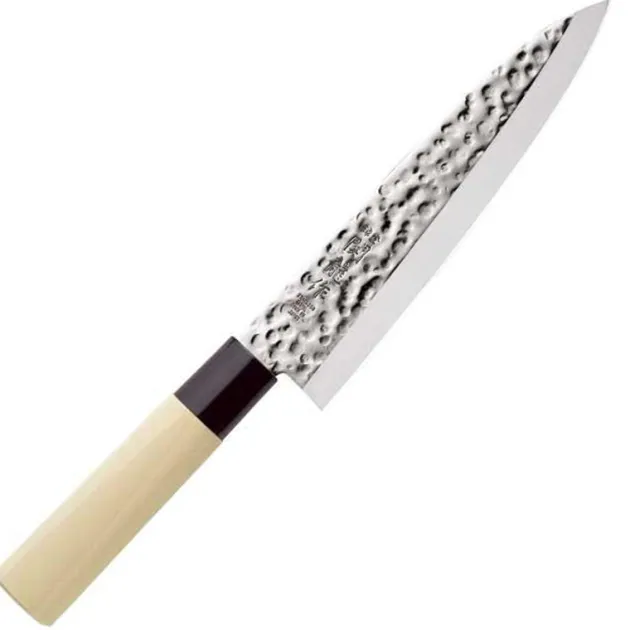SRH900W - Sekiryu Gyuto lame martelée de 18 cm
