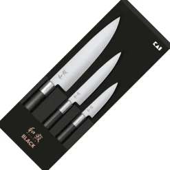 67S.300 SET 3 COUTEAUX KAI 6710P + 6715U + 6720C