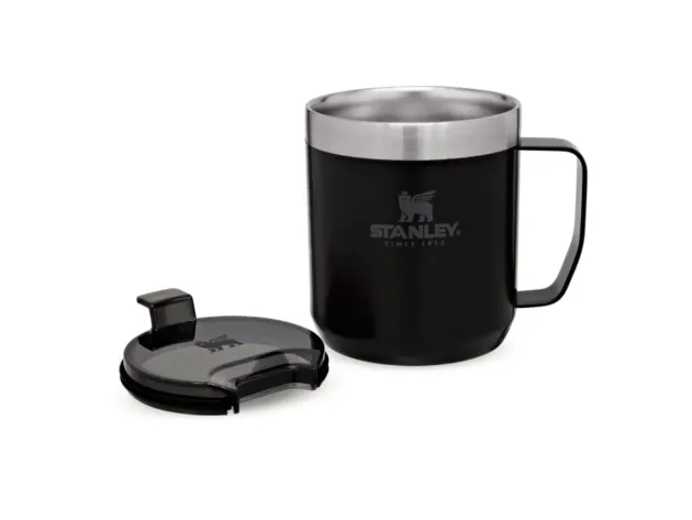ST09366006 - STANLEY CLASSIC LEGENDARY CAMP MUG 12oz /350ml Black Pebble