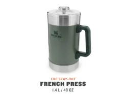 ST02888048 - STANLEY CLASSIC STAY HOT FRENCH PRESS 1,4L Hammerton Green ISOTHERME