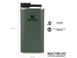 ST00837126 - STANLEY Flasque Classic Grand Goulot 230ml Hammertone Green