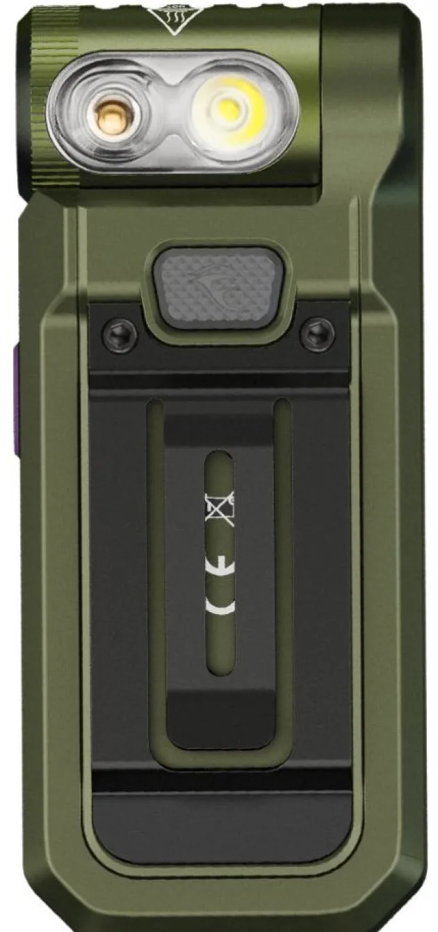 SW05RSG-UV - FENIX SW05RSG-UV Lampe Clip Rechargeable 150 lm 700mAh Spruce green