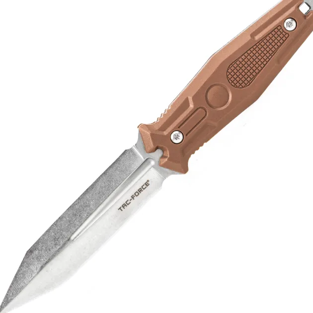 Tac Force Fixed Blade Brown