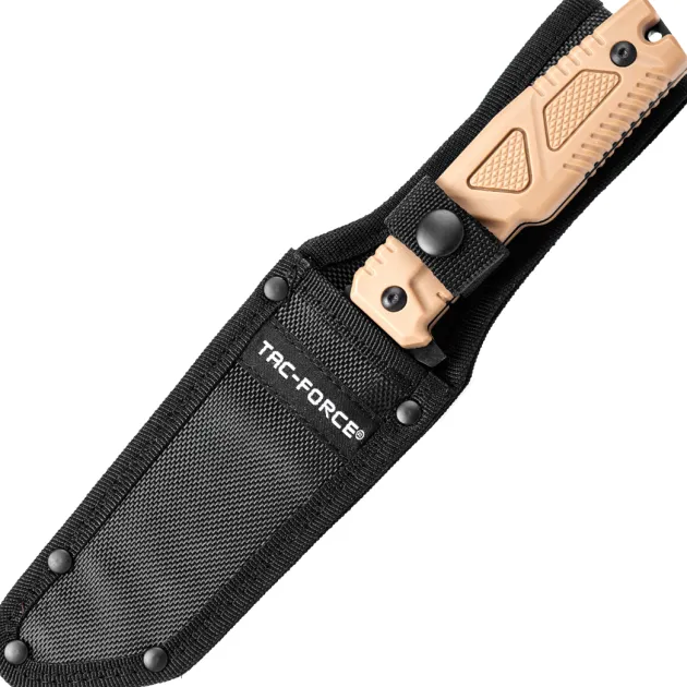Tac Force Fixed Blade Brown