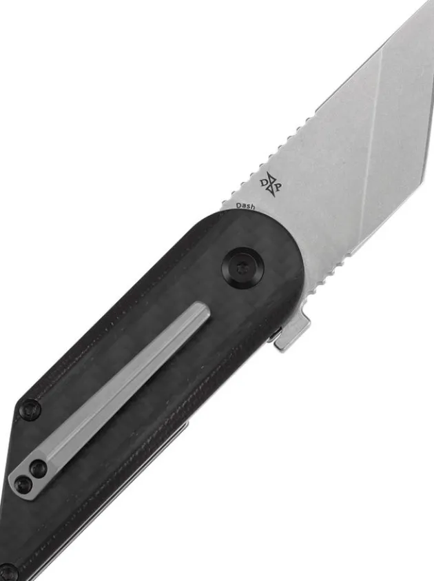 T2045A1 - Kansept Knives Dash 154CM Carbon Fiber
