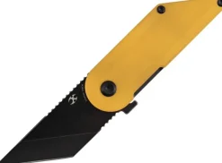 T2045A4 - Kansept Knives Dash 154CM Yellow G10