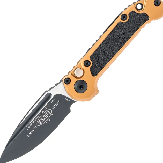 1135-1TA - Microtech L.U.D.T S/E Gen III Black Blade STD Tan