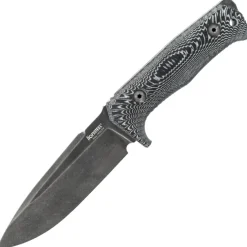 T5B MI - Lion Steel T5 Black Micarta Blade Blade