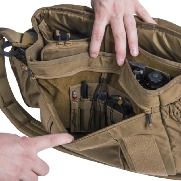 TB-UCL-CD-3501A - HELIKON TEX Urban Courrier Bag Large Shadow Grey / Black