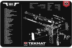 TEKR171911 - Tapis de démontage Tekmat pour pistolet 1911