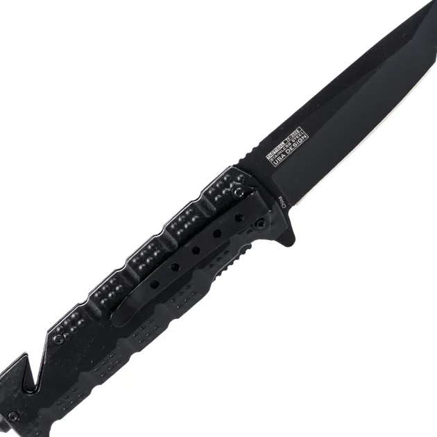 TF-2028BK - Tac Force Rescue Folder Black