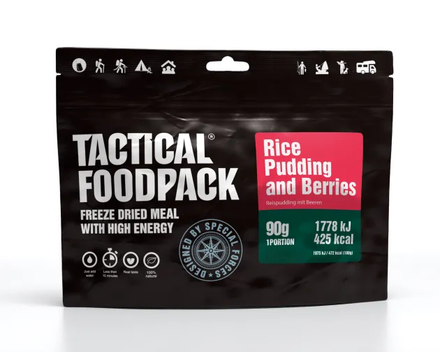 TFP0019 - Tactical Foodpack gateau de riz aux framboises