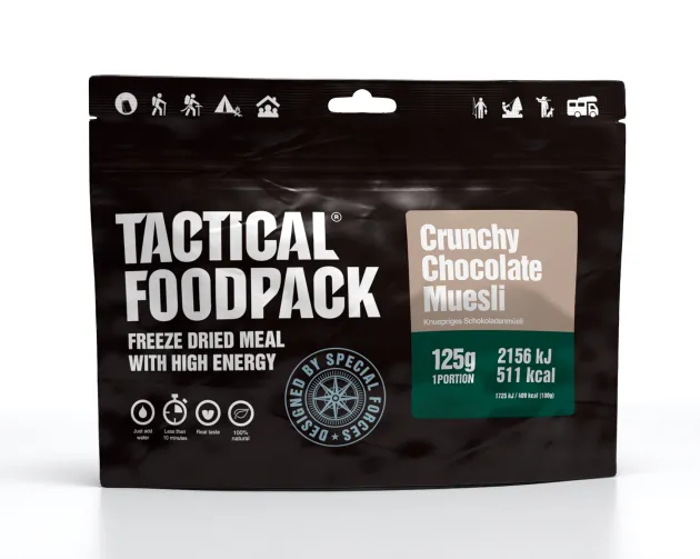 TFP0322 - Tactical Foodpack Muesli croustillant au chocolat