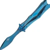 TH.K2818A COUTEAU PAPILLON THIRD INOX BLEU