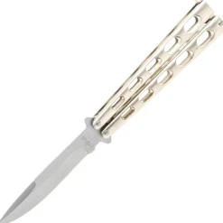 TH.K2094 COUTEAU PAPILLON THIRD INOX BROSSE