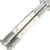 TH.K2097 COUTEAU PAPILLON THIRD INOX/F. NACRINE INOX MAT