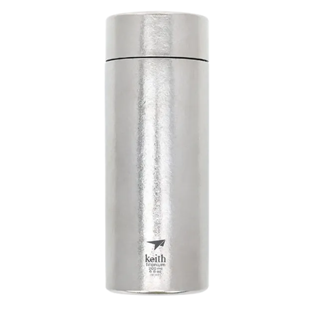 TI3122 - Keith Flasque Isotherme Ronde Titane 200mL