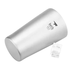 TI3150 - Keith Gobelet Isotherme Titane avec Couvercle 320mL