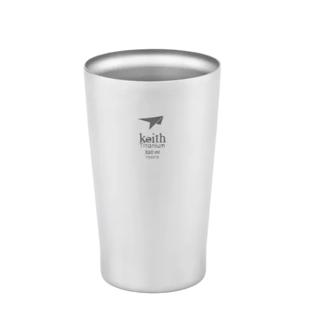 TI3150 - Keith Gobelet Isotherme Titane avec Couvercle 320mL