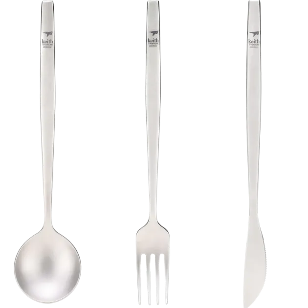 TI5210 - KEITH TITANIUM Set de Couverts Titane