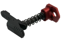 TLT-TKSMRR - UTG® AR15 Ambidextrous Extended Magazine Release Red