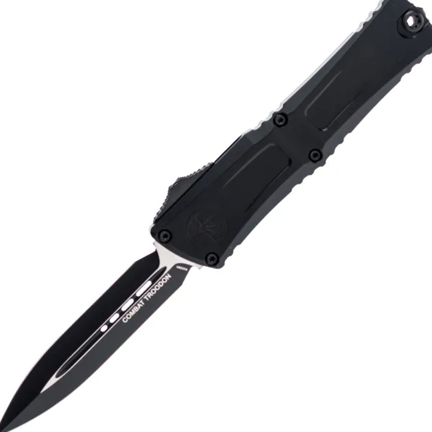 1142-1T - Microtech Combat Troodon Gen 3 D/E Black Tactical
