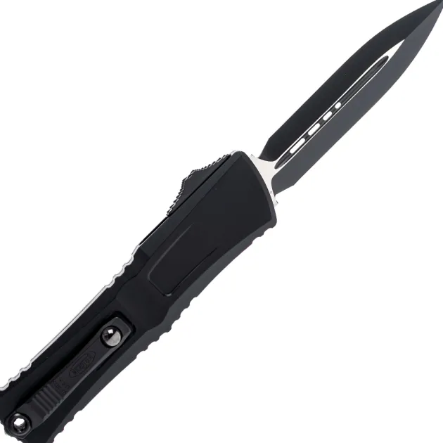 1142-1T - Microtech Combat Troodon Gen 3 D/E Black Tactical