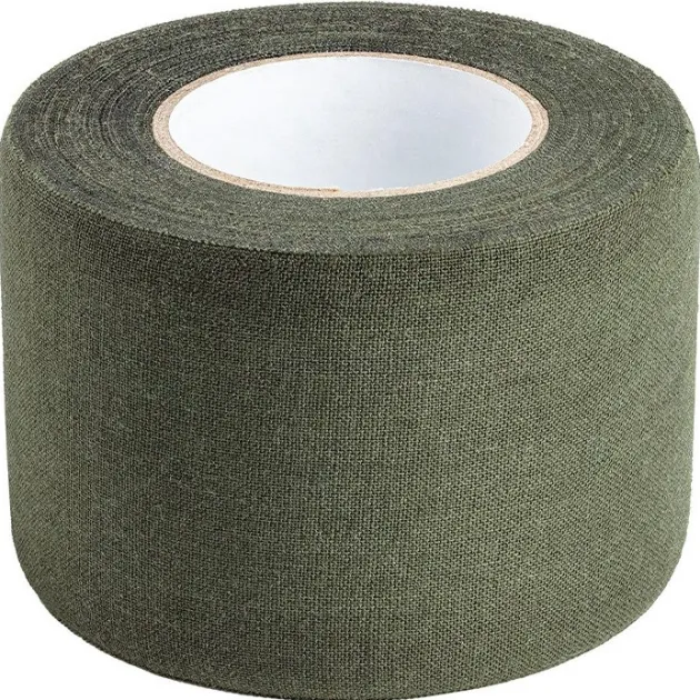 01.097297 - TOE DESIGN Bande adhésive Tissu 5 cm x 10 m OD GREEN