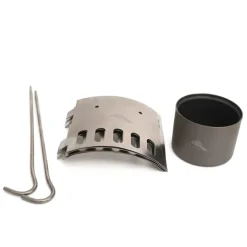TOFRM-03 - Toaks Support et coupe vent titane pour réchaud à alcool