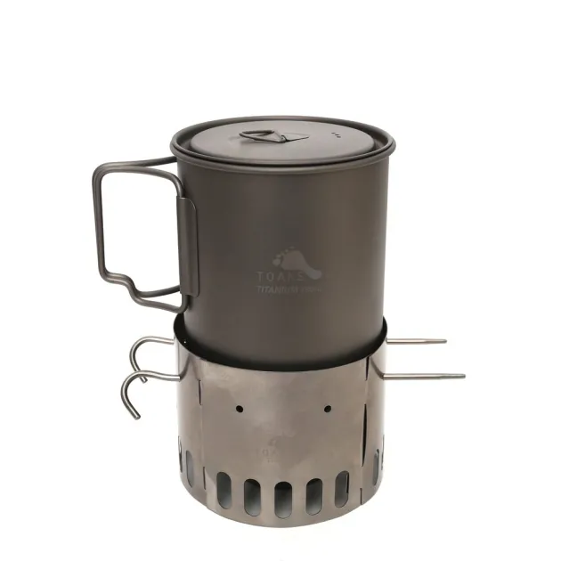 TOFRM-03 - Toaks Support et coupe vent titane pour réchaud à alcool