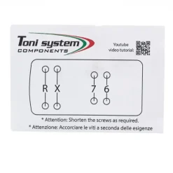 57-104047 - TONI SYSTEM OPXCZ Aluminium Red Dot Base for CZ SHADOW SP-01 CZ SHADOW 2 Type C