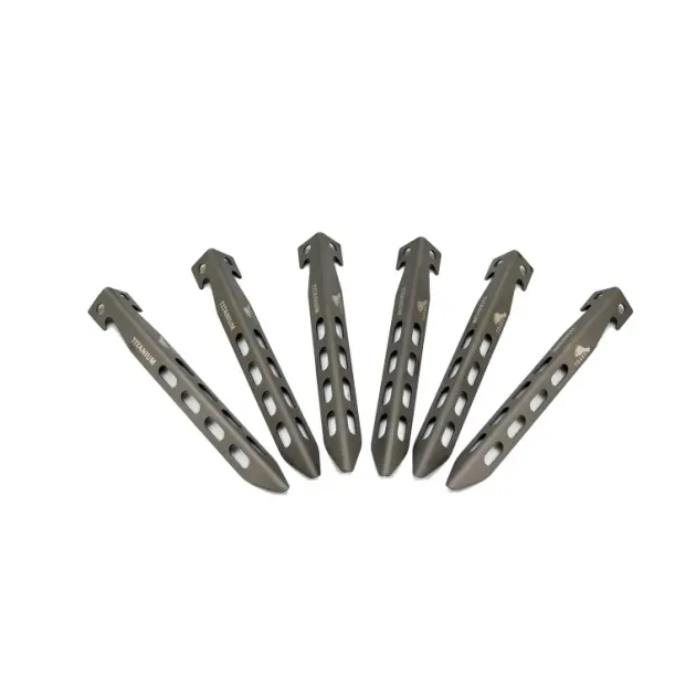 TOPEG-10 - Toaks Set de 6 piquets larges en V titane