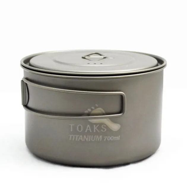 TOPOT-700-D115-L - Toaks Gamelle titane 700 ml avec couvercle
